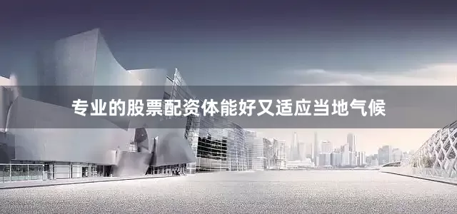 专业的股票配资体能好又适应当地气候